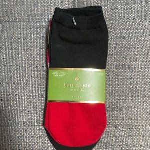 Kate Spade New York 3 pack No Show Socks NWT